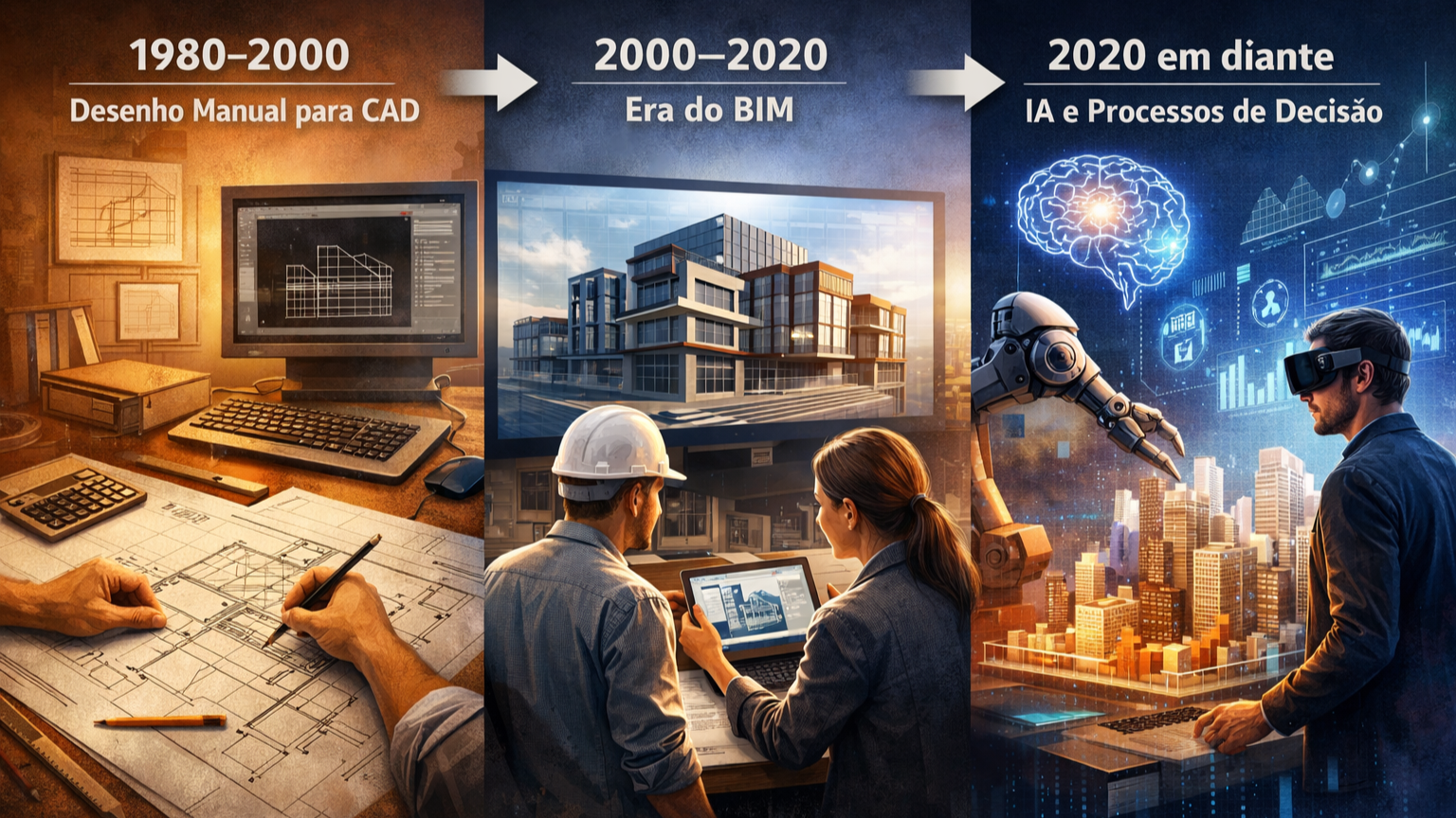 Inteligência Artificial na Construção Civil: a nova fronteira da arquitetura contemporânea