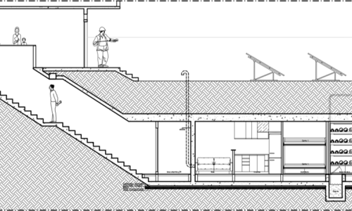 Entrada e Saída de Ar de um Bunker