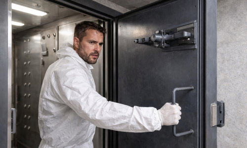 Portas Herméticas para Bunker: como funcionam e por que são essenciais para a segurança de um abrigo subterrâneo